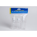 3PCS 75ml Reiseflasche Set mit Sprüher (EF-TK02)